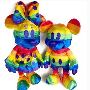 Mickey & Minnie plus rainbow set
